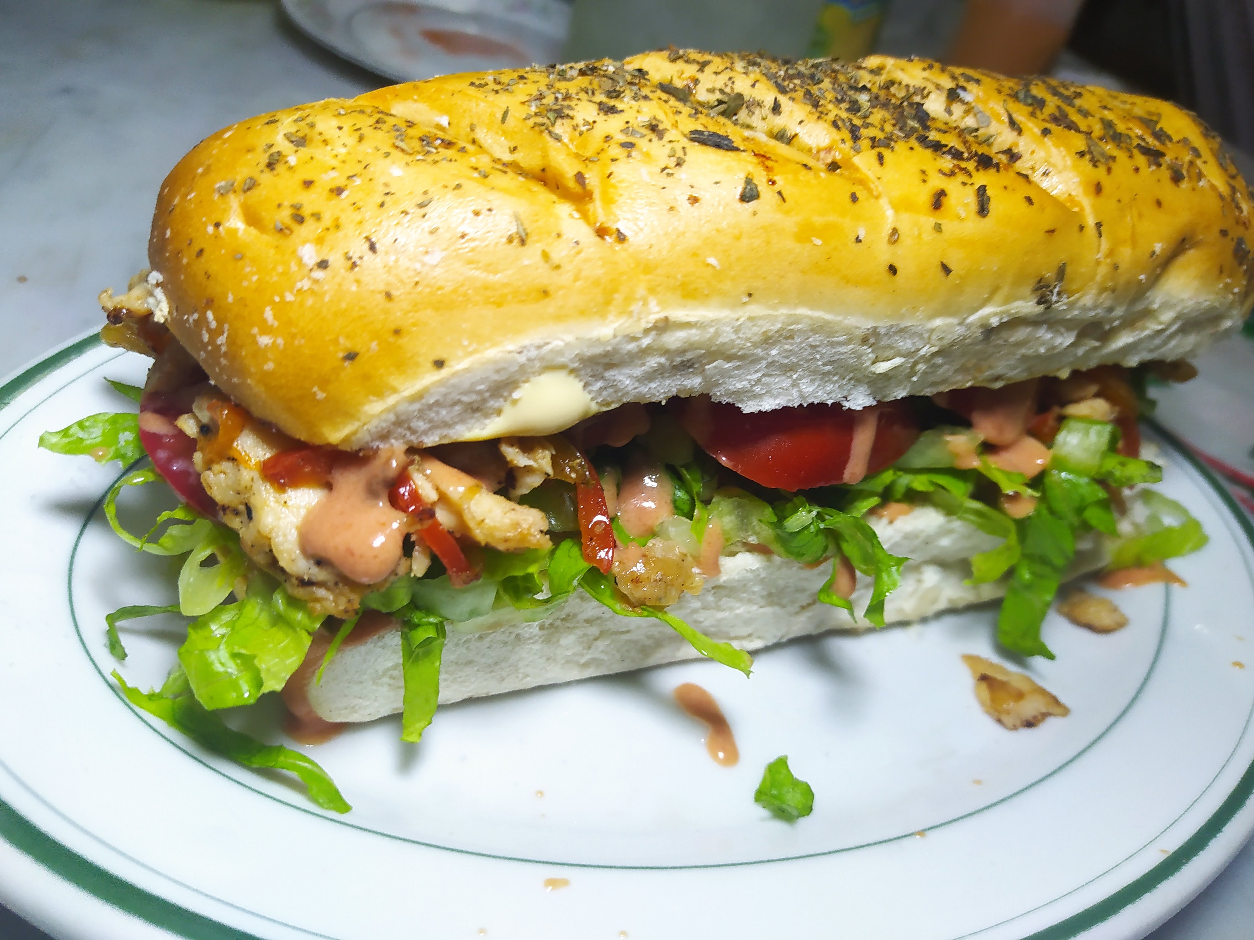 Sandwich - Carne/Pernil